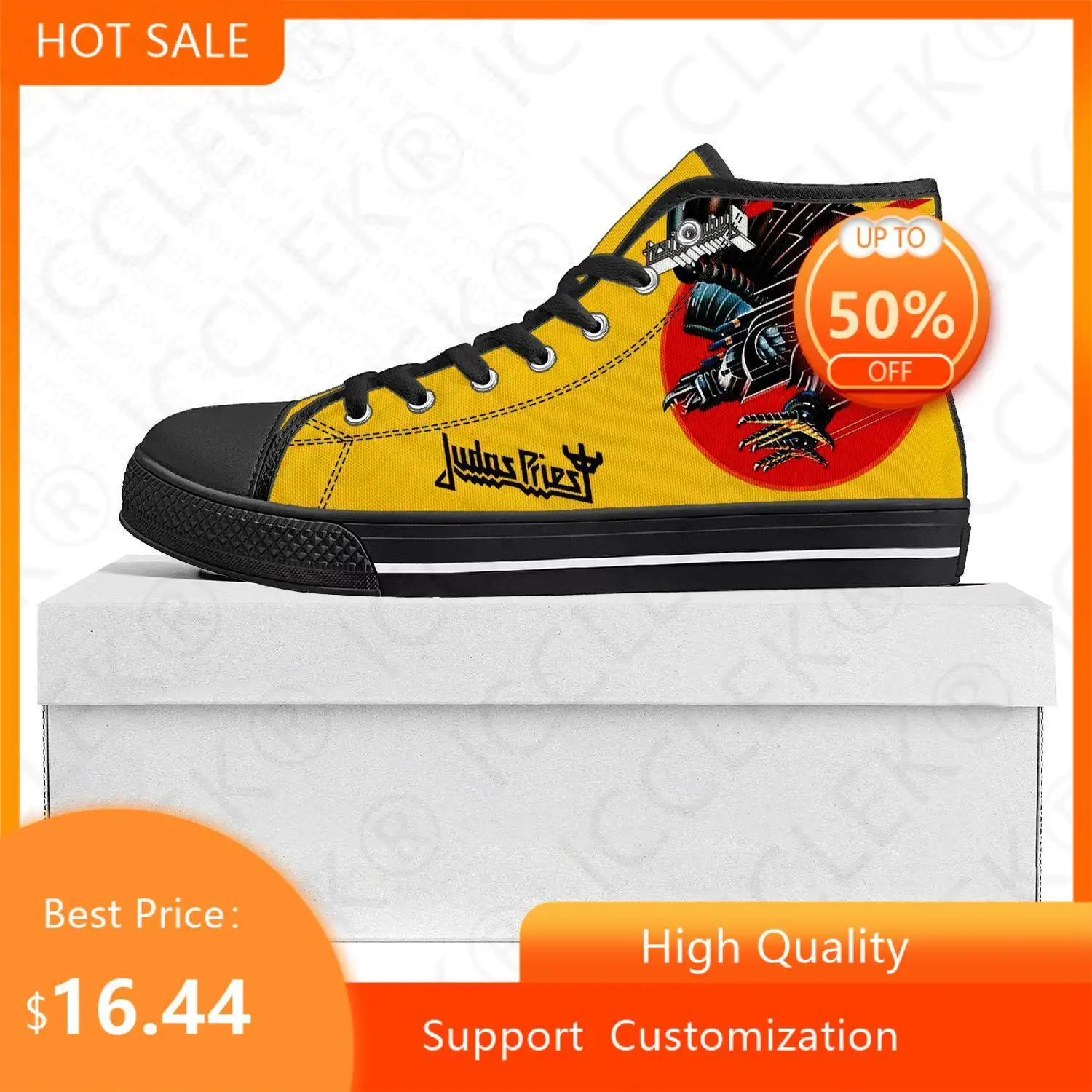 Judas Priest Heavy Metal Crocs Judas Priest Heavy Metal Rock Band