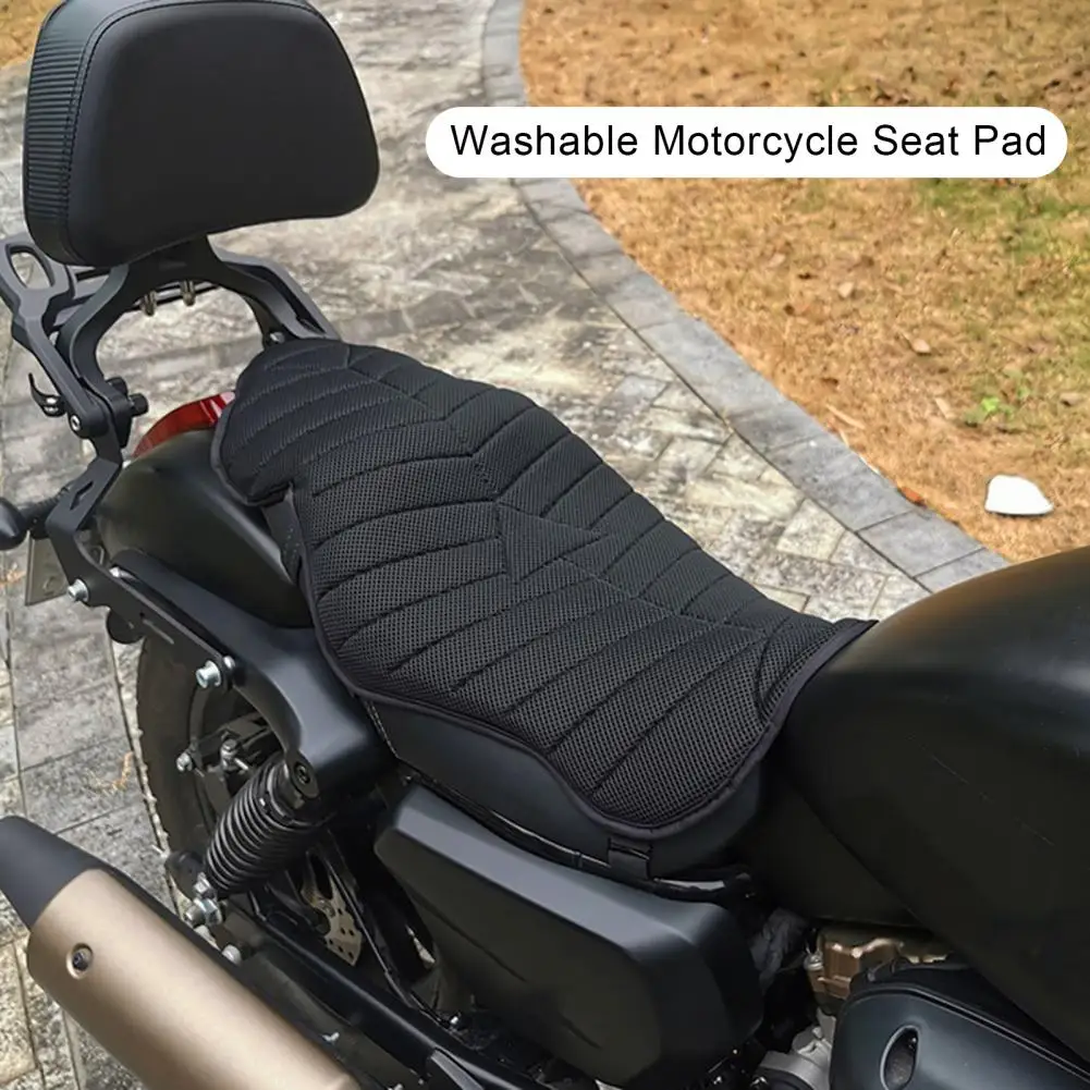 

Motorcycle Seat Cushion Ventilation Sun Protection Shockproof Waterproof Heat Dissipation Protective Breathable Sunscreen Honeyc