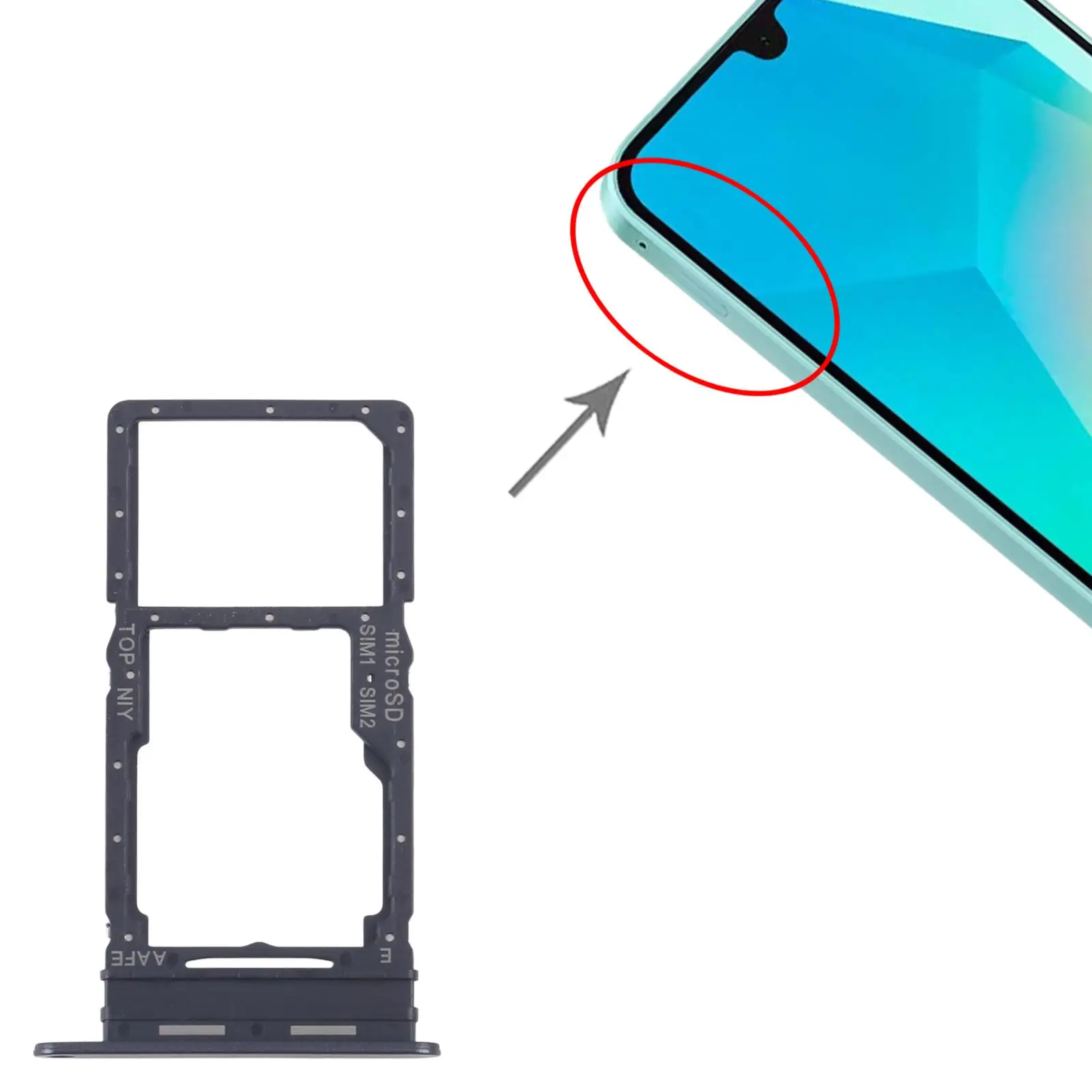 Dual SIM & Micro SD Card Tray Holder