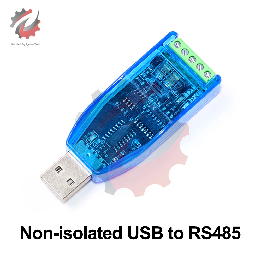 

Without Isolated Industrial Grade USB to RS485 Communication Module 5V TVS/ESD Protection Short Circuit Protection CH340