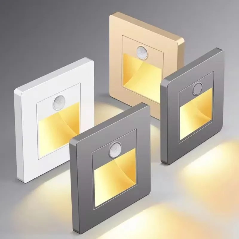 Luz LED Nocturna Empotrada para Escalera con Detector de Movimiento PIR - Image 2