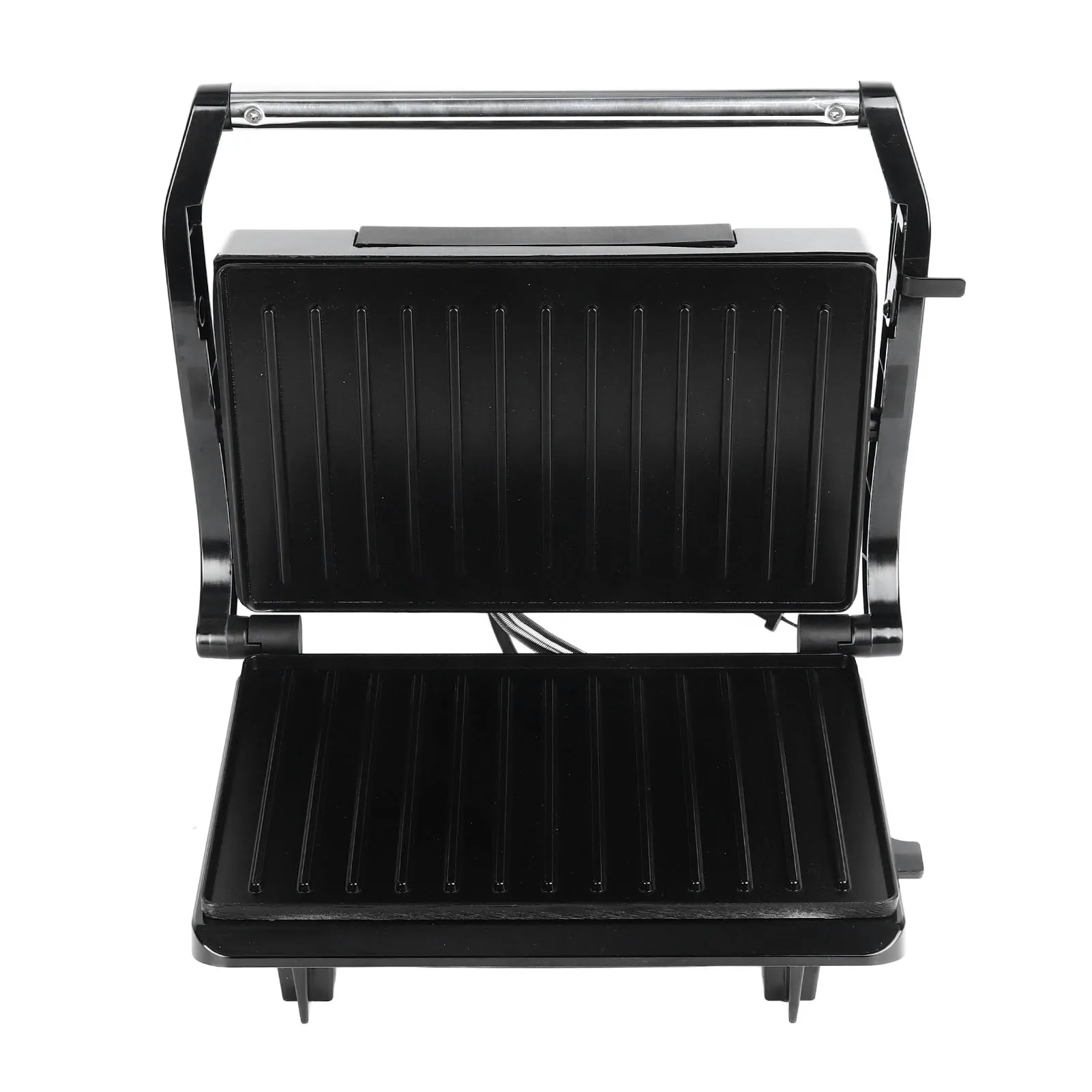 Electric Steak Griddle Grill Double Sided Fast Heating Aluminum Electric Panini Press Grill for Sandwich Breakfast 110V-120V US