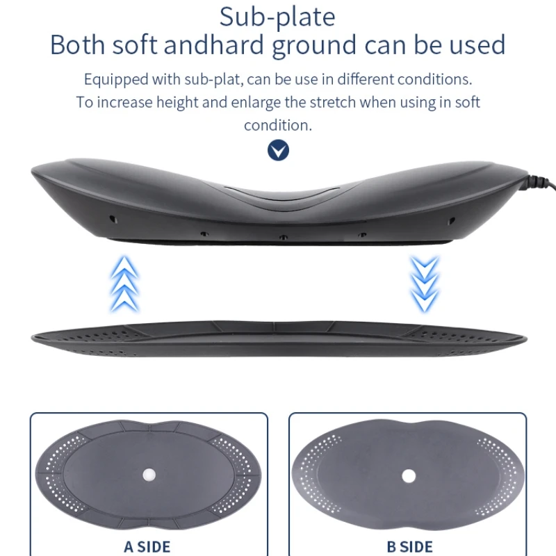 Lumbar Massager Waist Traction Device for Back Pain Relief