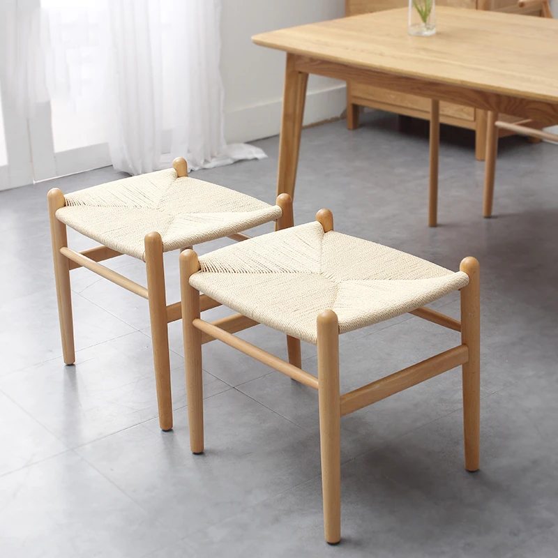 

Kitchen Vanity Dining Chairs Rattan Restaurant Wooden Nordic Dining Chairs Modern Balcony Krzeslo Jadalni Furniture BL50CY