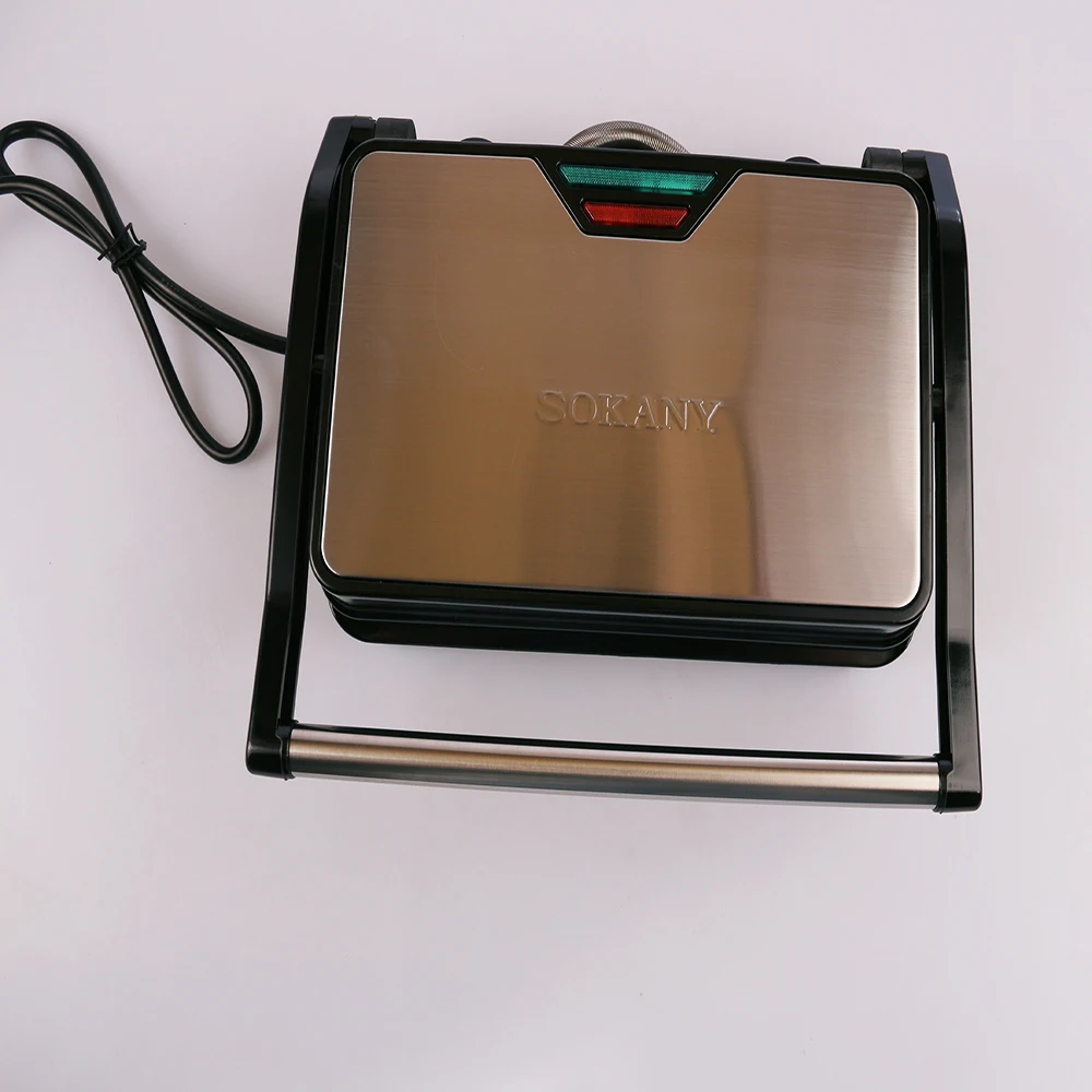 Description Picture 6 of itemHome Mini Steak Maker Burger Omelette Electric Sandwich Maker Non-stick Surface Grill Toaster Electric Breakfast Maker
