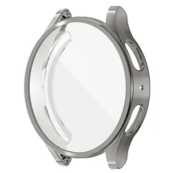 Enhanced Multi-Colored TPU Protective Case with Full Screen Cover for Samsung Watch 7 40mm (5 Grey)