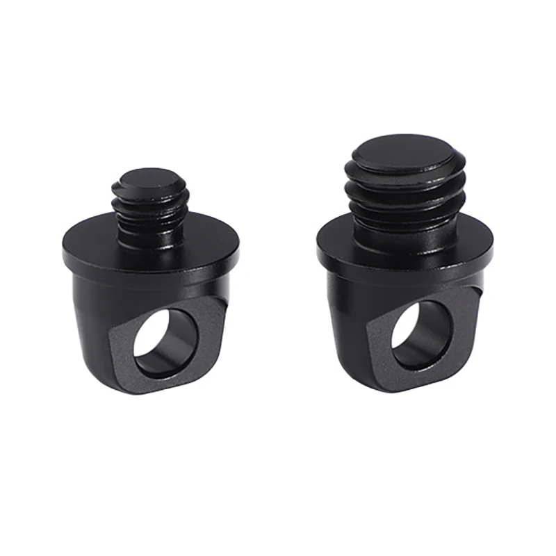 Description Picture 2 of item1/4" 3/8" Lanyard Screw D Ring Handle Shoulder Strap Mount Adapter Digital Camera Photo Studio Accessories For SLR Camera Tripod