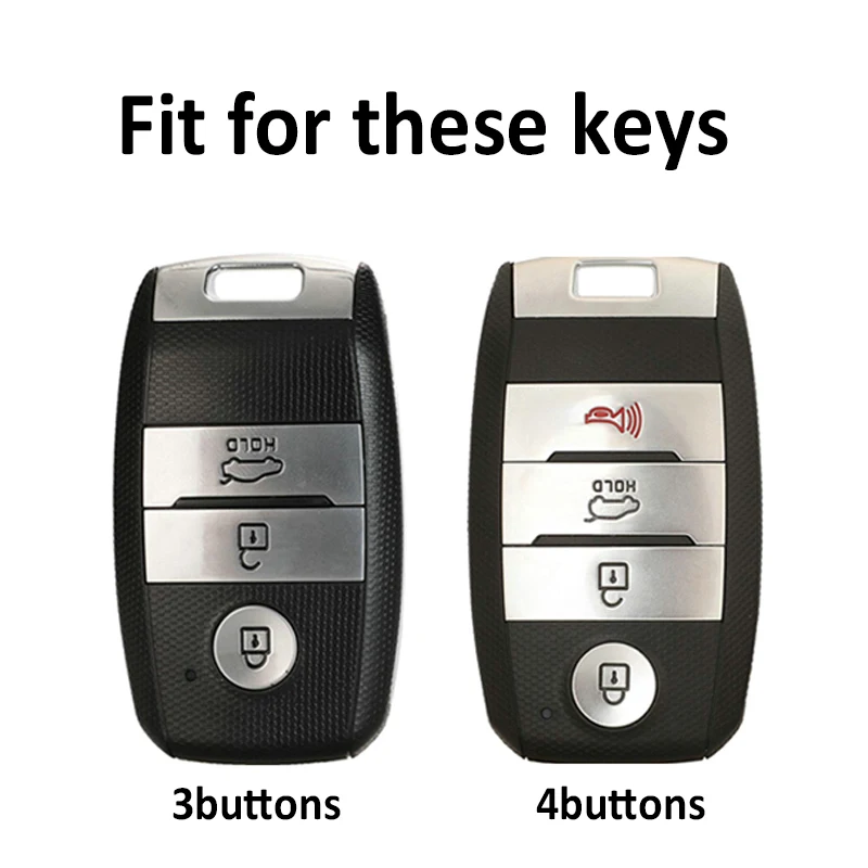 Key Case Cover 3/4 Buttons TPU Shell For KIA Rio Rio5 Sportage Ceed Cerato K3 KX3 K4 K5 Sorento Optima Picanto Car Remote Smart