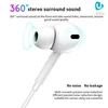 Third generation 3.5mm Wired Headphone Mic 3D Stereo Earbuds Headset Clear Sound Jack Casque For iPhone Samsung Xiaomi Huawei 3
