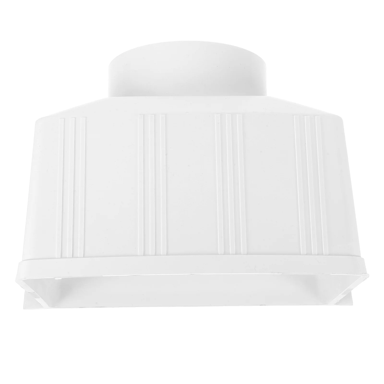 PVC Square Downspout Pipe for Villa Roof Drainage System Easy Installation Rectangular Rain Gutter Strainer Water