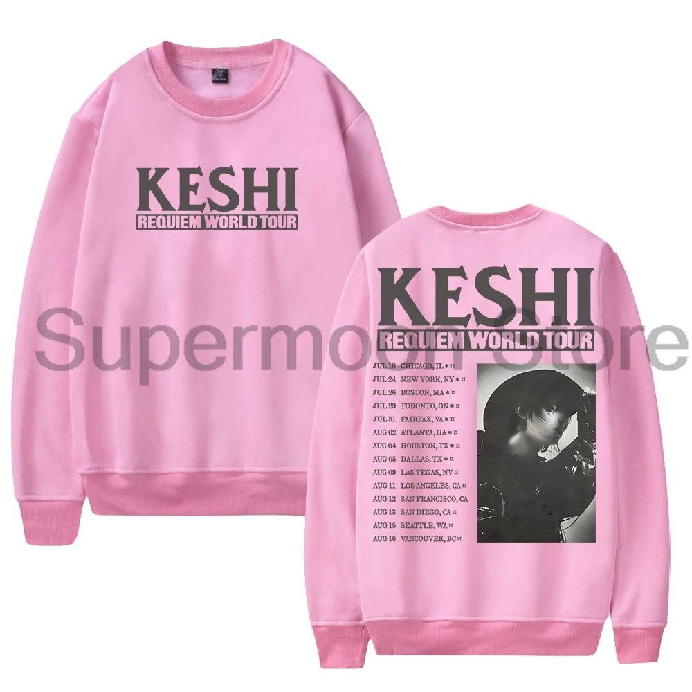 Keshi Requiem World Tour 2025 Merch Crewneck Long Sleeve