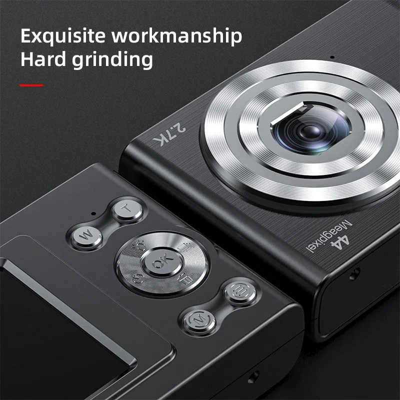 Cámara digital 2.7K Ultra HD Mini cámara 44MP 2.8 pulgadas