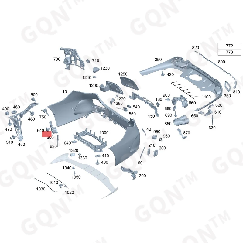 

Be nz FG2 062 14F G20 621 6FG 206 241 FG2 062 42 задняя крышка бампера