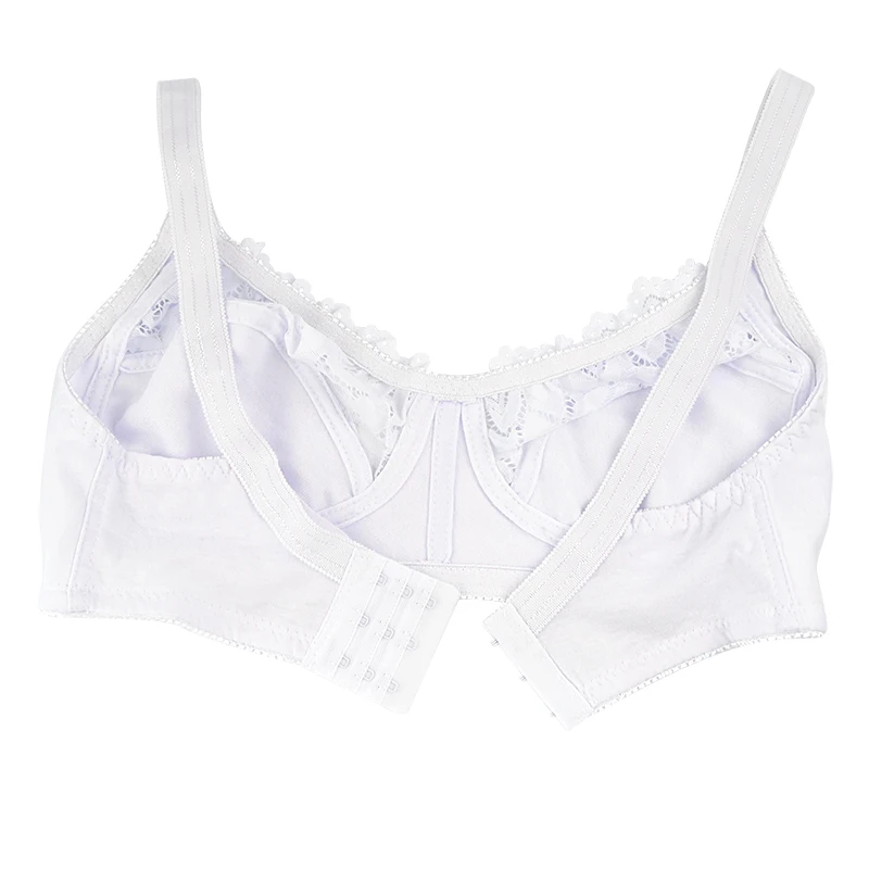 Sexy Lace Bra For Women Thin Breathable Bras Wireless Soft Underwear Comfortable Lingerie Big Size 46D 36D Cup 5
