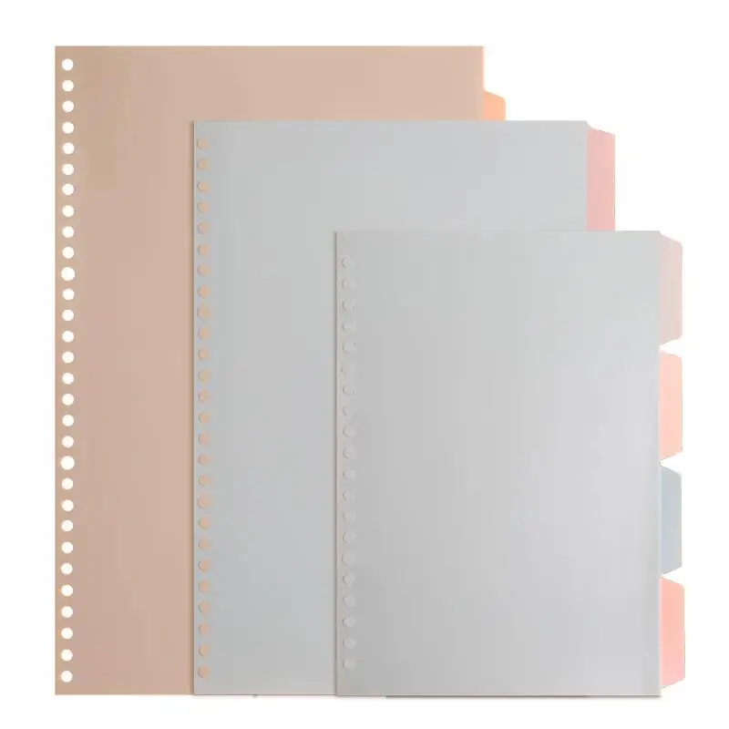 

Wengu Loose Leaf Book, Pagination, Separation Paper, Pagination Paper Folder, Pagination Label Index Paper, Separation Plate, Pl