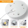 LED Ring Panel Round Light 12W/18W/24W/36W Cold White And Warm White LED Round Ceiling Panel Round Light Board AC220-V240V LED 4