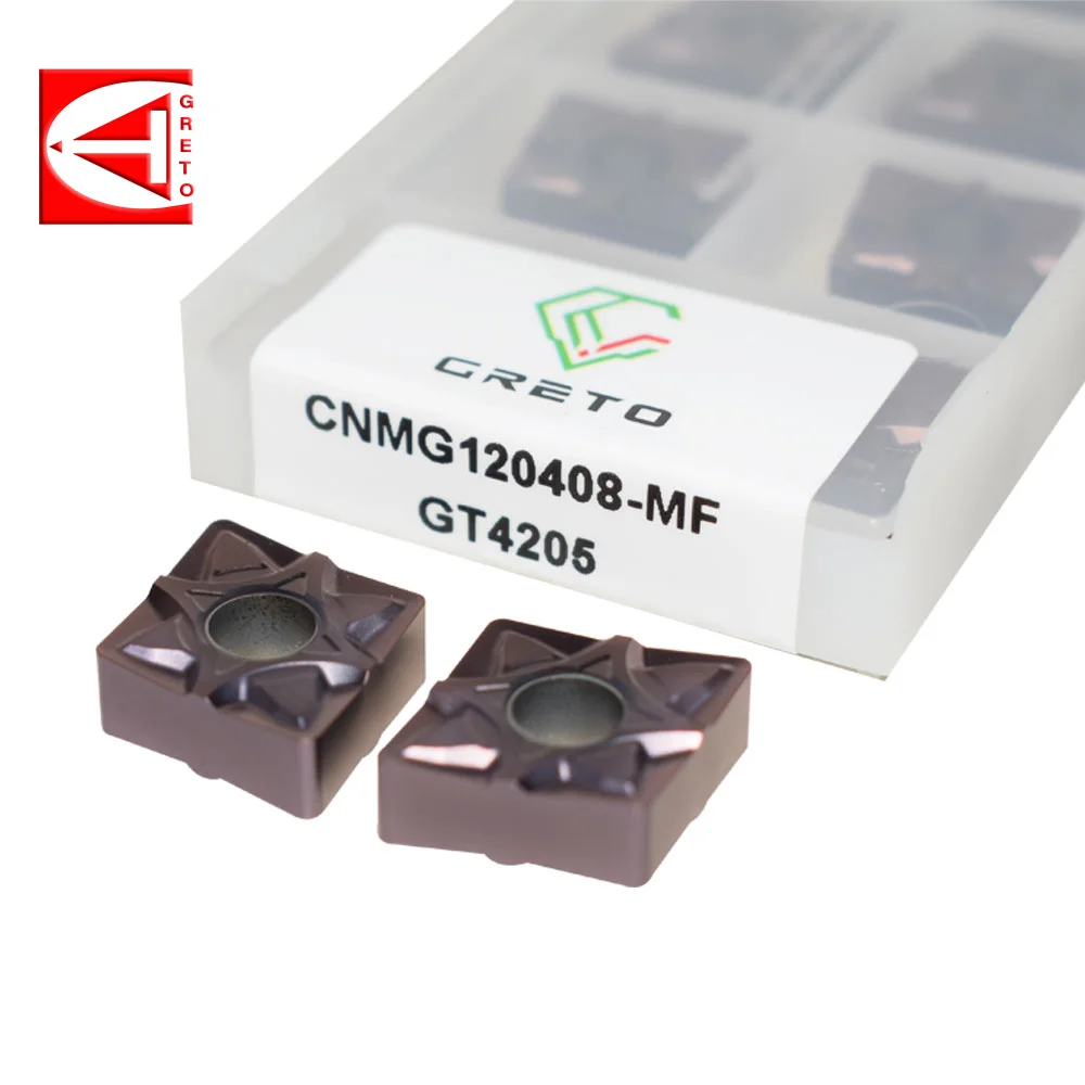 

GRETO CNMG120408-MF CNMG120412-MF GT4202 GT4205 Threading Tool Cnc Metal Turning Tool CNMG1204 CNMG432-MF CNMG 120408