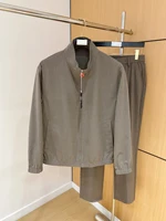 SIJITONGDA vêtements de sport coton ensemble hommes 2025 printemps automne nouveaux sport confortable décontracté qualité à capuche grande taille M-3XL 3