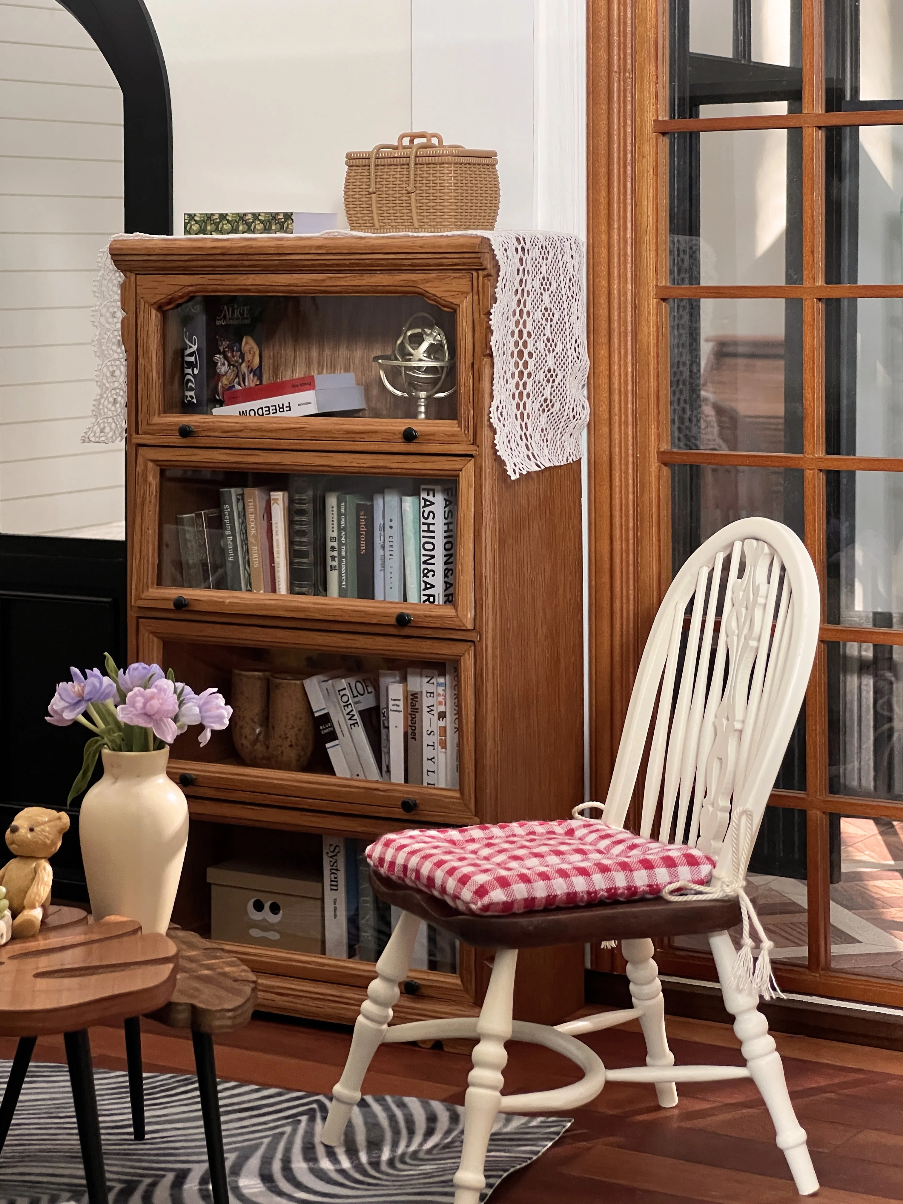 1/6 doll house model furniture accessories mini model Square cushion（Cushion only, no chair） 2