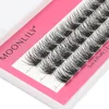 A1 Custom Logo Private Label Fluffy Segmented Eyelashes Individual Eyelash Bundle DIY  Lashes Extensions Bundle Makeup 2