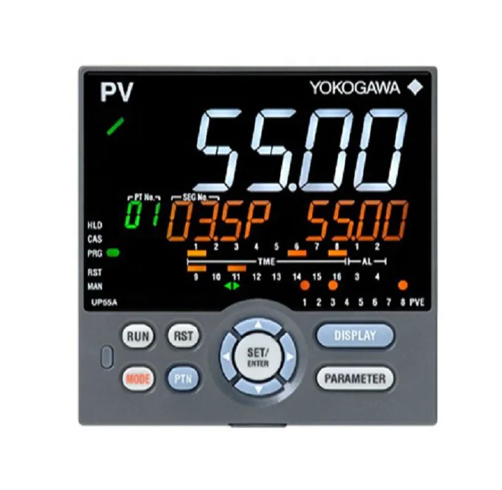 

YOKOGAWA UP55A is a newly-released 1/4 DIN sized program controller