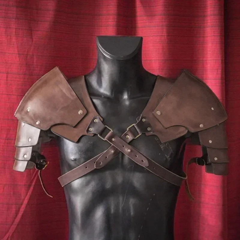 Medieval Warrior Shoulder Armor Viking Era Armor Shoulder Cosplay Props warrior shoulder armor