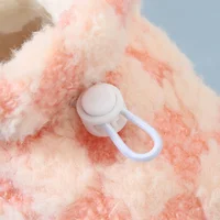 Autumn Winter Baby Boots Girl Boys Warm Shoes Solid Color Fashion Toddler Soft Fuzzy Plaid First Walkers Kid Shoes 0-13 Months 6