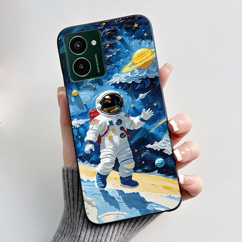 Cute Cartoon Soft Silicone Phone Case - Protective & Durable Cover