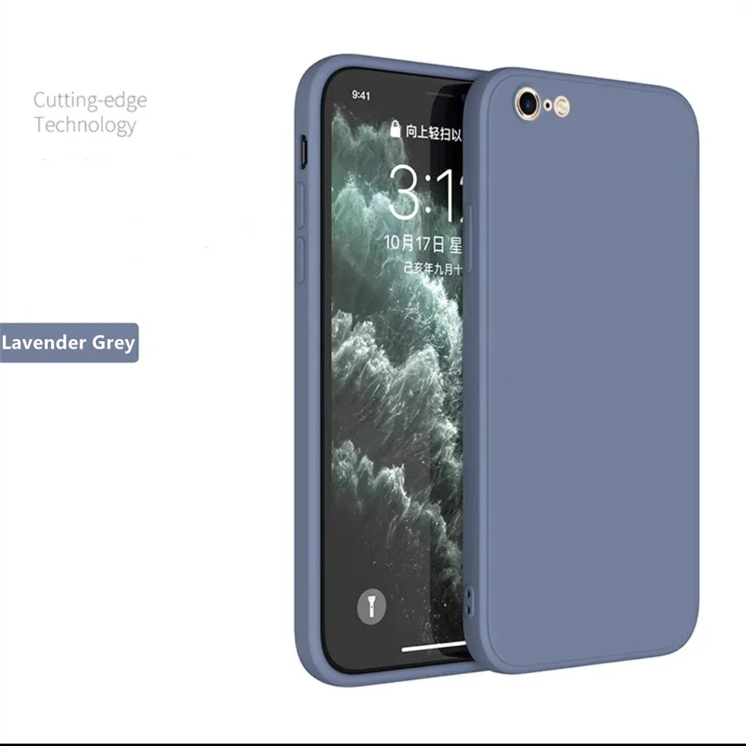 Liquid Silicone Matte Soft Case - Candy Color Camera Lens Protection Cover