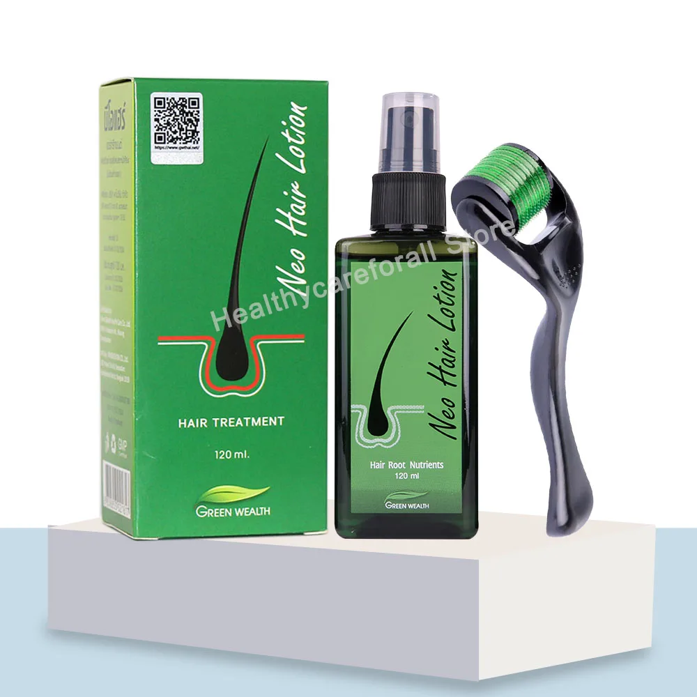 Original Thailand Neo Hair Lotion Bangkok Hair Spray For Beard Stronger Anti-baldness Oil 120ml