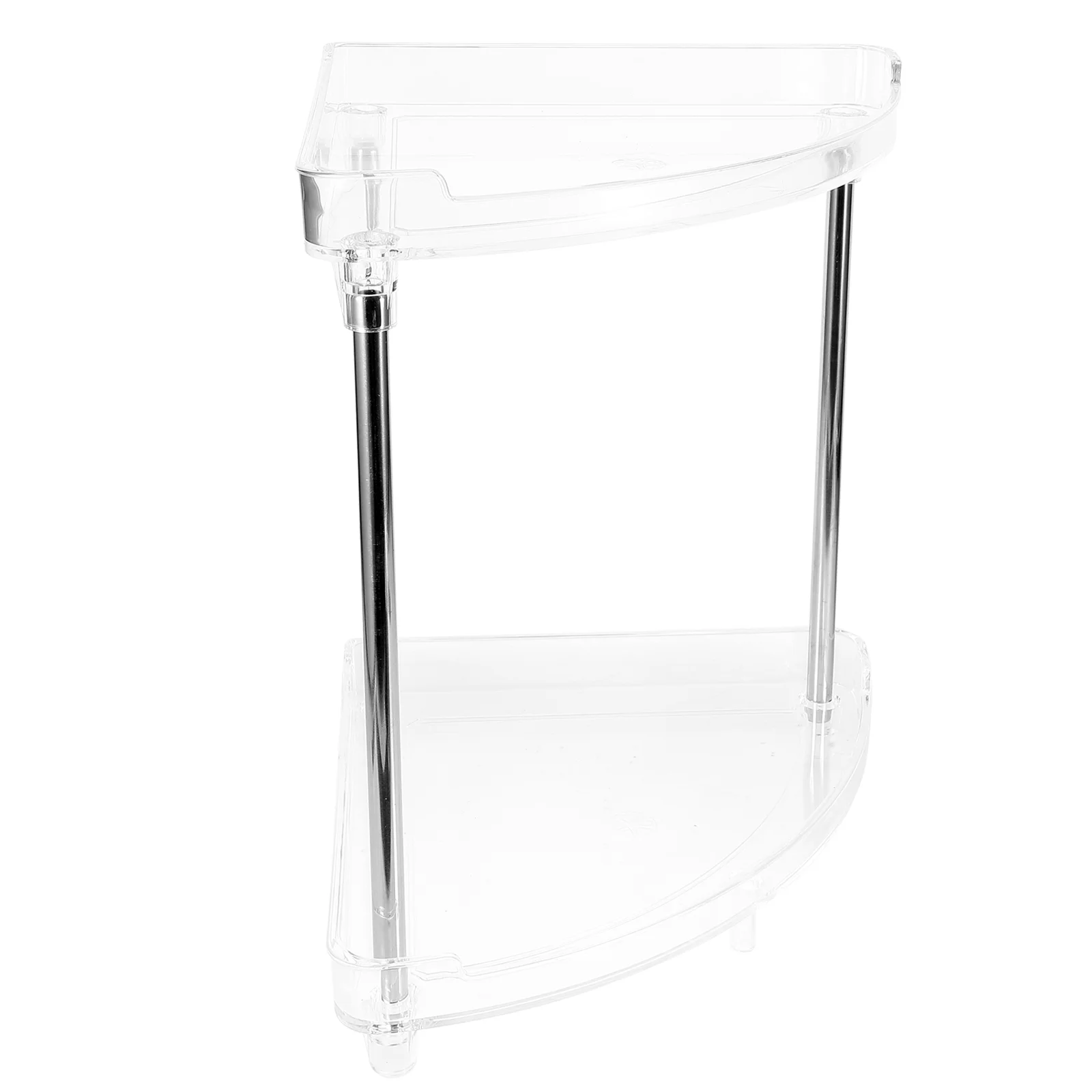 

Rack Corner Shelf Dresser Skincare Storage Bathroom Countertop Holder