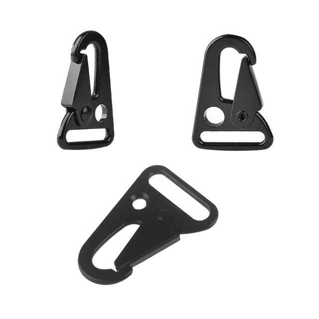 2 Pcs Hk Hook Heavy Duty Snap Hooks Enlarged Mouth Clips Sling Snap Hook  Clips Rifle Strap Gun Attachment Carabiner Buckle - Outdoor Tools -  AliExpress