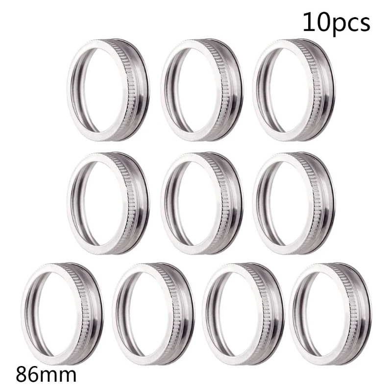 Canning Lids Regular Mouth Mason Jar Lids And Bands For Mason Jar Wide Mouth Split-type Lids Leak Proof food cover