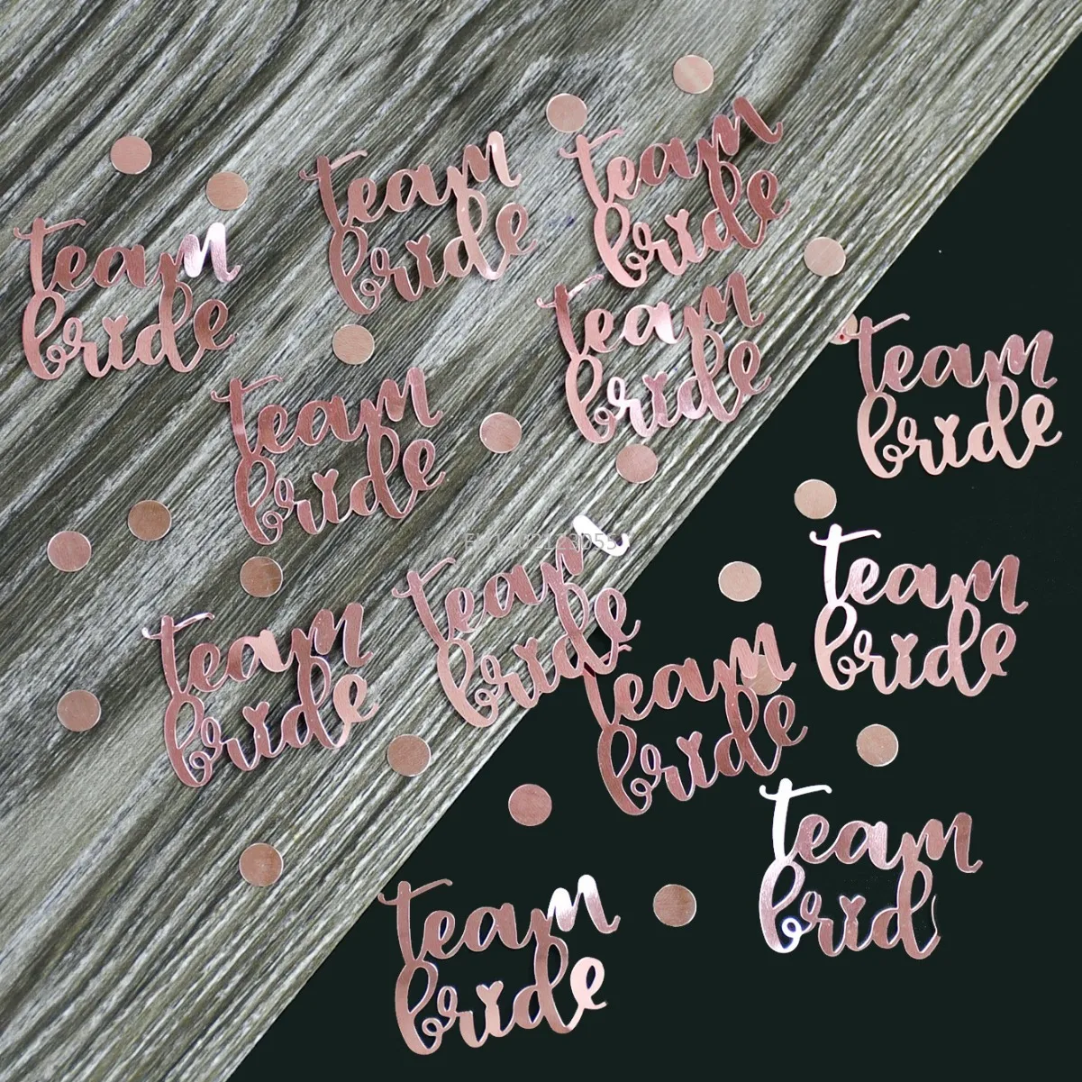 5 Packs Confetti Decoration Bridal Shower Just Married Glitter Confetti Scatter Sequin DIY Marriage Party Wedding Decor Supplies