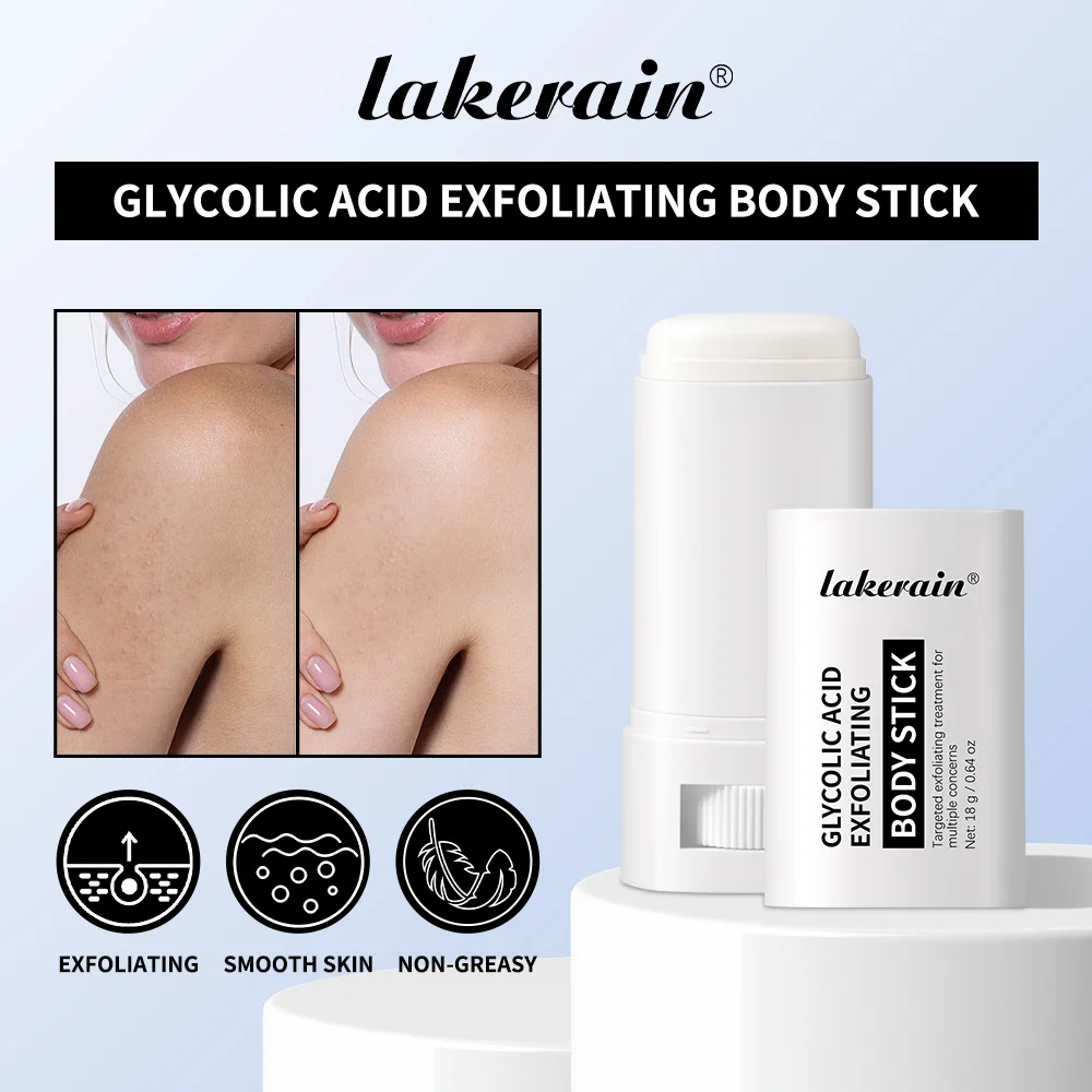 Glycolic Acid Exfoliating Body Stick for Smooth, Soft Skin with Deep Hydration