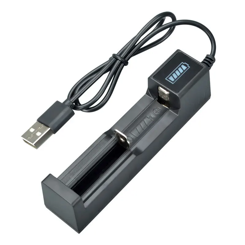 USB 3.7V4.2V 16340 14500 18650 26650 Charge Lithium Battery Charger Suitable for 301 303 Laser Pen Battery Charger flashlight Lithium Battery Charger