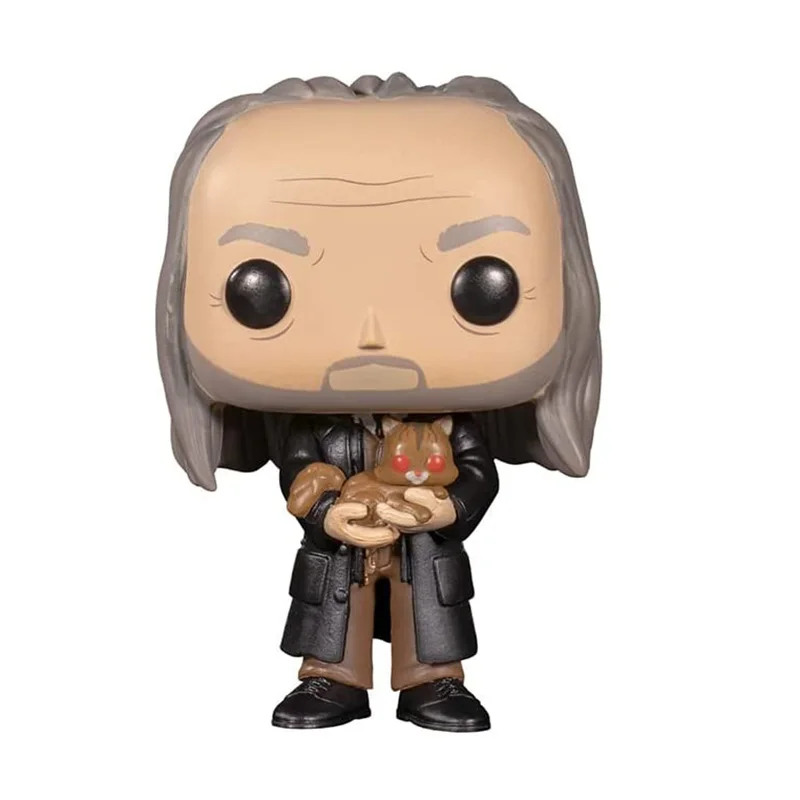 Funko Pop Ron Fawkes Luna Dobby Sirius Black MAXIME Nick Voldermort Bellatrix Albus Potters funko pop Action Figures Dolls Toy