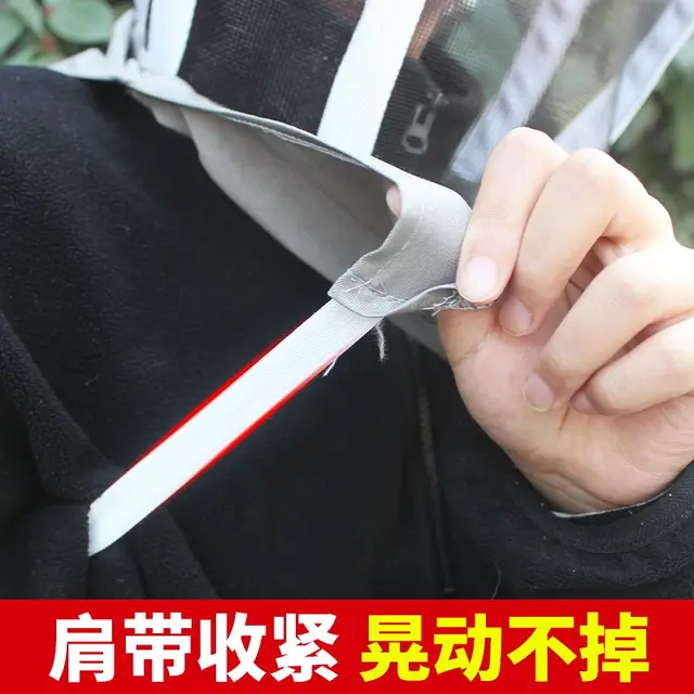 Méh Kalap Megvastagodott Méhek Arc Maszk Speciális Nagyfelbontású Arcmaszk Méhész Védő Teljes Készlet - Image 5