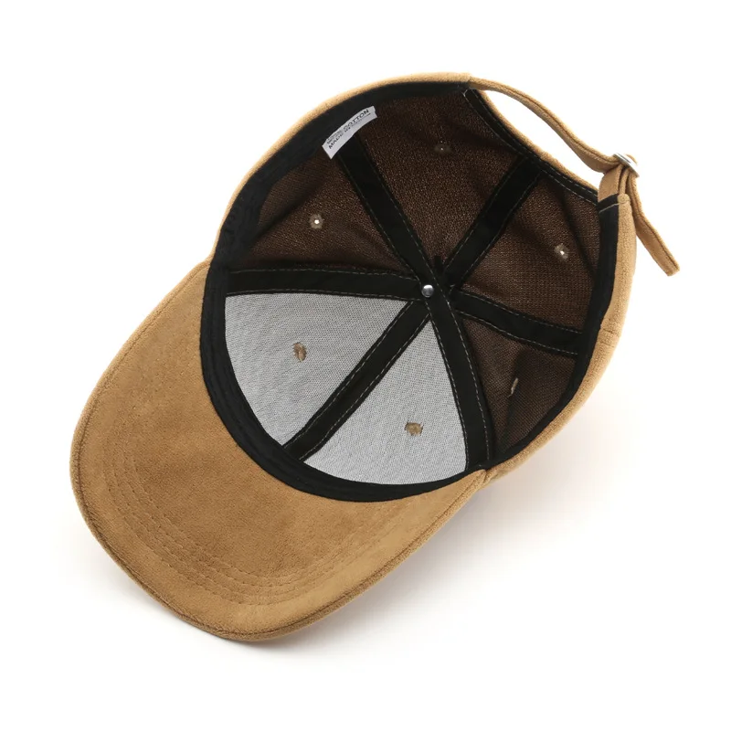 Casual Baseball Cap for Women and Men Fashion Suede Hat Autumn Outdoor Street Sun Caps Snapback Hip Hop Hat Unisex Wholesale Hat