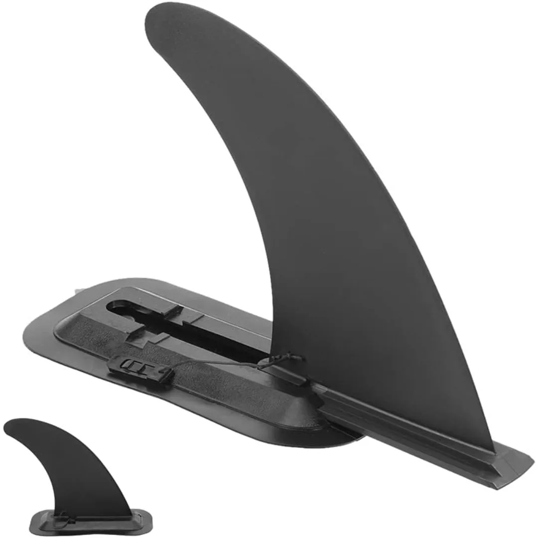 Pinna singola da surf da 9 pollici con base di montaggio, pinna staccabile per Stand Up Paddle Board, pinna di ricambio stabile per SUP Board - immagine 4