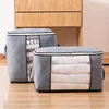 Extra Large Handle Storage Bag - Portable Clothing and Quilt Organizing Bag with Window, Durable Polyester Material, Suitable fo 4