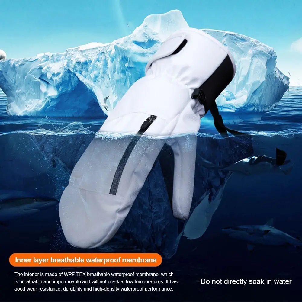 Männer Frauen Winter Skifahren Snowboarden Touchscreen Wasserdichte Thermische Dicke Schnee Handschuhe Schneemobil Wärmer Fäustlinge Warm_voghion.com