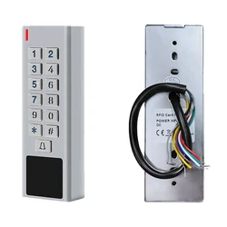 Enhanced RFID Reader Access Control System - Outdoor, Waterproof IP67, Zinc - Alloy, 2000 User Capacity (Mifare rfid version)