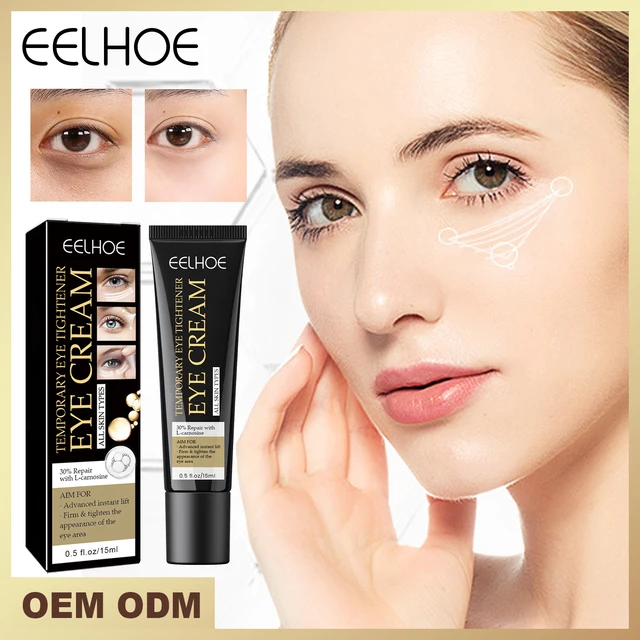 EELHOE Eye Firming Cream for Dark Circles Removal Anti Bags Under the Eyes Moisturizing Eye Contour Nourishing Eye Repair Cream