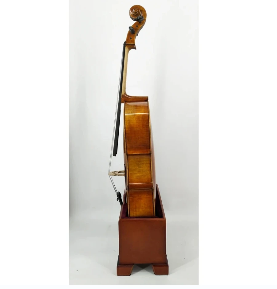 Durable Basswood Cello Base 4/4, Cello Accessories, Stand, 4 / 4 Use