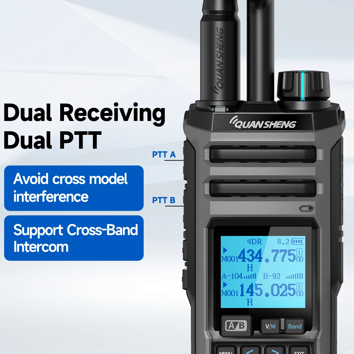 Quansheng TK11 5 10W Dual Receiving HF VHF UHF USB AM FM LSB