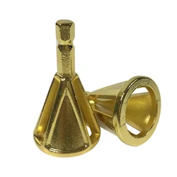 Precision Deburring and Chamfering Tool with Hexagonal Shank (Gold hexagon 04)