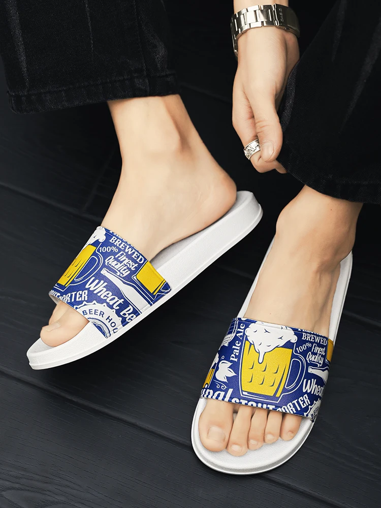 Pantofole da casa per coppia di scarpe da giardino per donna da spiaggia con suola morbida da uomo nuove primaverili_voghion.com