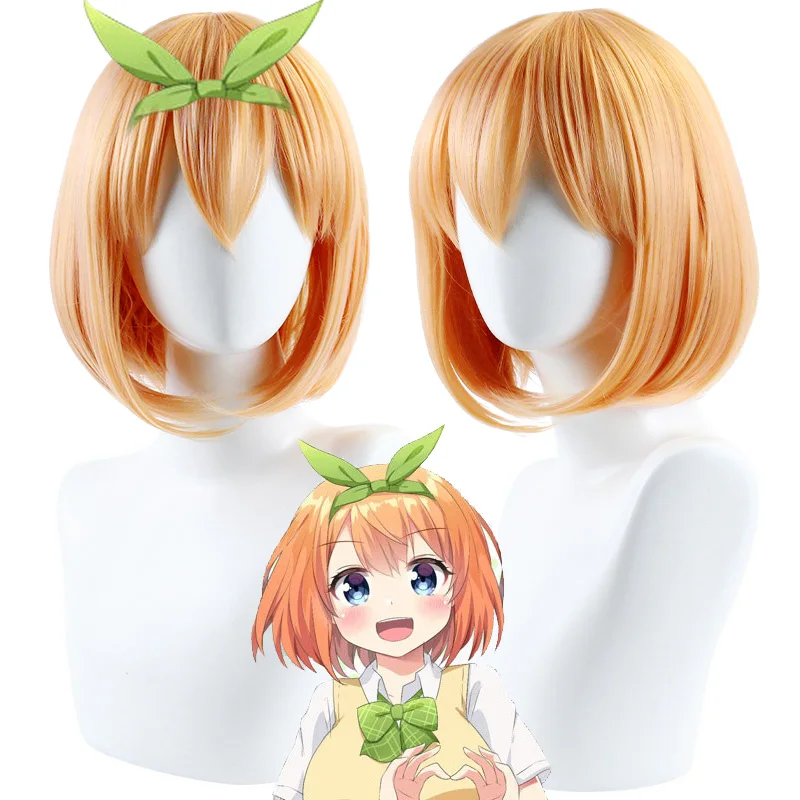 Nakano yotsuba, 5-toubun no hanayome, school uniform, short hair