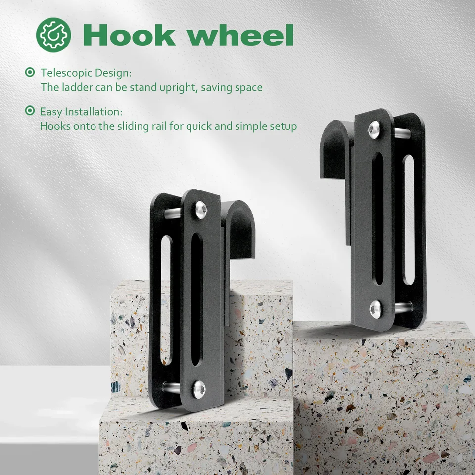 《最新シリーズ⭐️ほぼ未使用》 ケノン ver 8.4 スーパープレミアム ローリングライブラリラダーハードウェアキット スライドドアハード